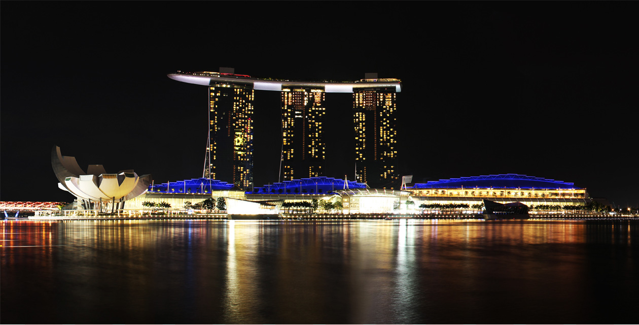 Marina Bay Sands Skypark - Night View